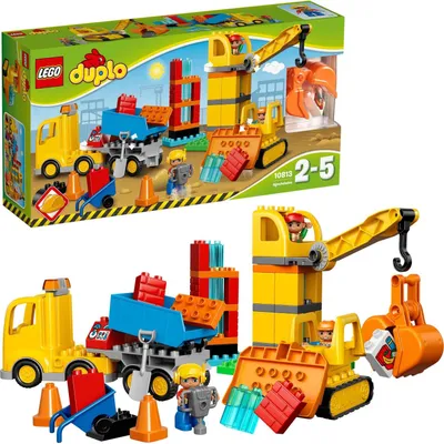 Zdjęcie produktu dla LEGO DUPLO Big Construction Site, Zestaw do budowania, 2 lat(a), 67 szt., 1,46 kg