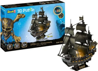 Produktbild von Pirates of the Caribbean: Salazars Rache 3D Puzzle Black Pearl LED Edition