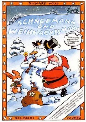Produktbild von Schneemann und Weihnachtsmann