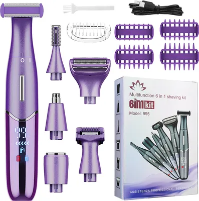 Produktbild von INF 5-in-1 Damen Haartrimmer: Präzise & Sanfte Pflege Violett