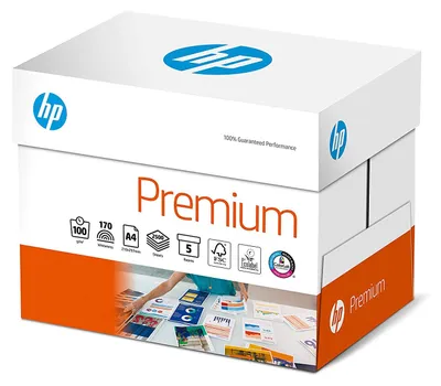 Image de HP Premium papier pour imprimante CHP852 - 90 g, DIN-A4, 2500 feuilles (5x500), blanc, extra-lisse