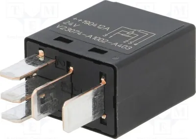 Produktbild von 1x Relais: elektromagnetisch  20A KFZ USpule : 24VDC  430Ω 3-1393292-8 Elektromagn