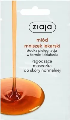 Immagine prodotto di Maschera viso idratante mistica con miele e rosmarino 7ml di Ziaja