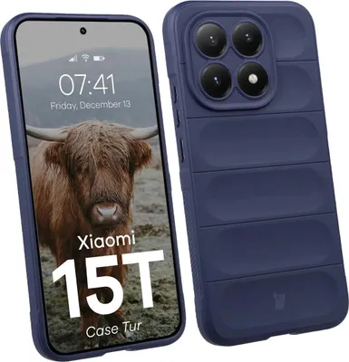 Produktbild von Robuste Handyhülle für Xiaomi 15T, Bizon Case Tur, Dunkelblau