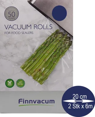 Produktbild von Finnvacum Vakuumierrollen 6m x 20cm