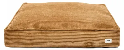 Produktbild von CAFIDE Cuadra Hundebett Cord Senf M, 76 x 60 x 15 cm
