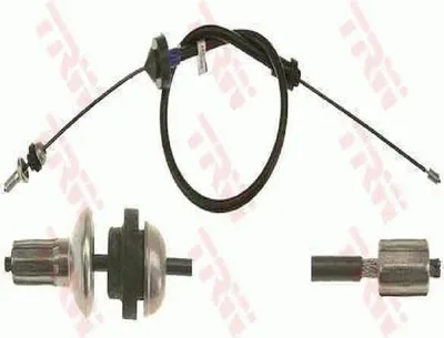 Produktbild von TRW GCC1553 Kupplungsseil Seilzug für RENAULT TWINGO I (C06)