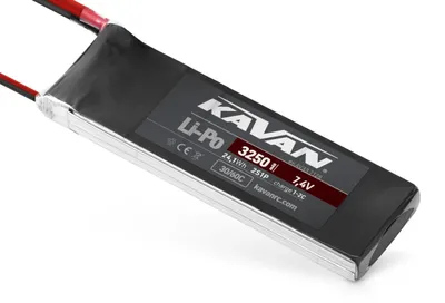 Produktbild von Kavan 3250mAh/7 4V 30/60C Modellbauakkus