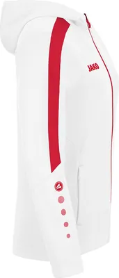 Produktbild von Jako Power Kapuzenjacke Damen - Weiß / Rot
