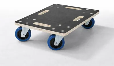 Produktbild von Rollbrett Möbelroller 35 x 50 cm aus Multiplex Tragkraft 800 kg ohne Bremse