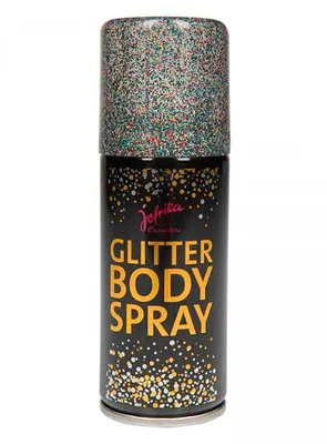 Produktbild von Glitter Bodyspray Regenbogen