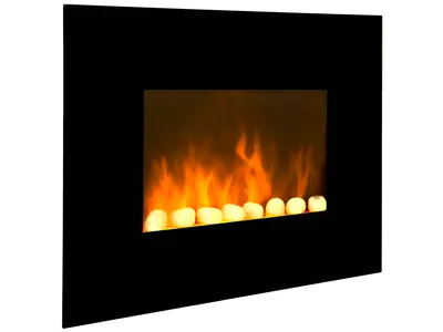 Produktbild von 2000w schwarzer elektrischer kamin Chemin'arte BLACK FIRE