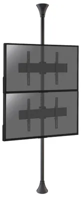 Image de Support sol-plafond pour 2 écrans TV 32'' - 75'' - Vesa 600x400