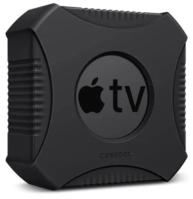 Zdjęcie produktu dla Etui Ochronne Silikonowe Do Apple TV 4K 2021 / Apple TV HD CaseBot Czarne