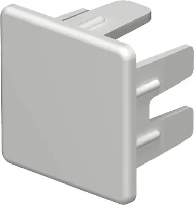 Produktbild von OBO WDK HE25025RW Endstück 25x25mm PVC reinweiß RAL9010 6193145