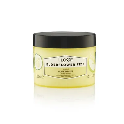 Image de Beurre corporel nourrissant au pétillant de fleurs de sureau, 300ml