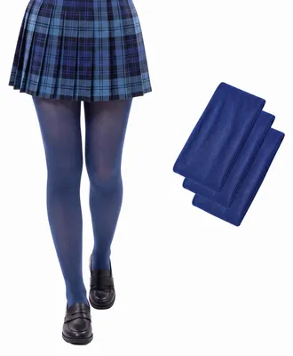 Imagen del producto de Vignoni, paquete de 3 medias para niñas, 40 deniers, modelo 1152