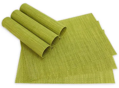 Immagine prodotto di Set di 6 tovagliette ELEGANCE verde chiaro come tovagliette da tavolo