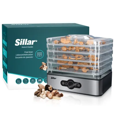 A food dryer and its packaging.