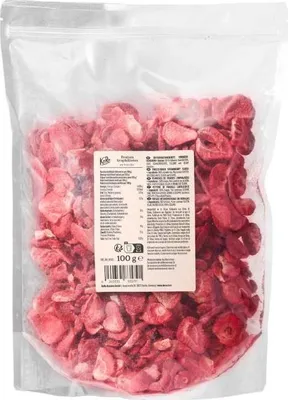 Produktbild von KoRo Gefriergetrocknete Erdbeerscheiben 100g