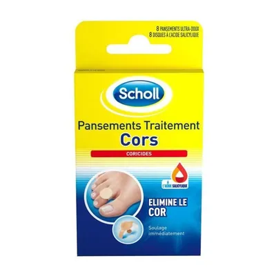 Produktbild von Scholl Hühneraugenpflaster hühneraugenentfernend für die Fußpflege 8 Stück