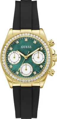 Produktbild von Guess Damen Uhr Armbanduhr VICTORIA GW1038L2 Silikon