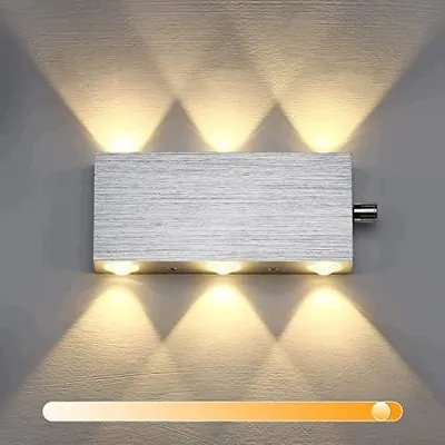 Zdjęcie produktu dla Kinkiet ścienny LED aluminiowy ścienmiany 6W do sypialni nowoczesny