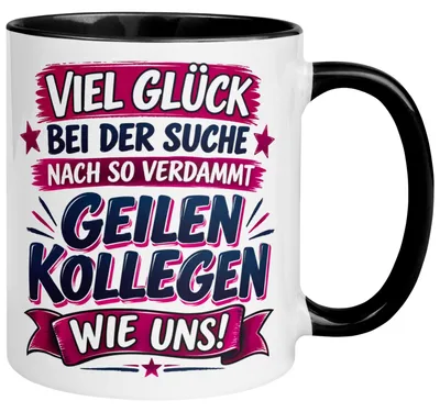 Produktbild von Tasse Abschied – „Wir waren mit Abstand die Besten“ – Abschiedsgeschenk Kollegen
