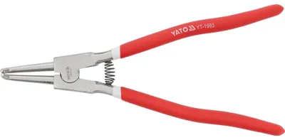 Image de Pince à sertir pour cosses à sertir, courbée, 325 mm