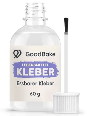 Produktbild von GoodBake Essbarer Kleber 60g – für Fondant, Zuckerdekoration & essbare Dekorationen