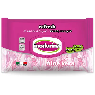 Image de Lingettes à l'aloe vera 40 pièces
