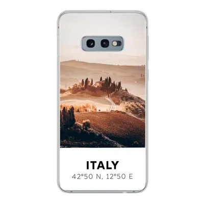Produktbild von MuchoWow® Handyhülle Schutzhülle Hülle für Samsung Galaxy S10e Toskana - Italien - Sommer Silikon Softcase Handy Hülle - Handy