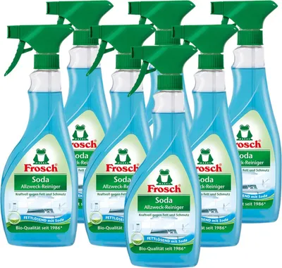 Produktbild von 7x Frosch Soda Allzweck-Reiniger 500 ml Sprühflasche