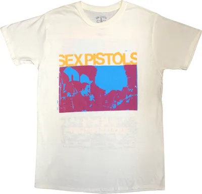 Image de Pistols - "100 Club" T-shirt unie homme/femme RO13785 (L) (Naturel)