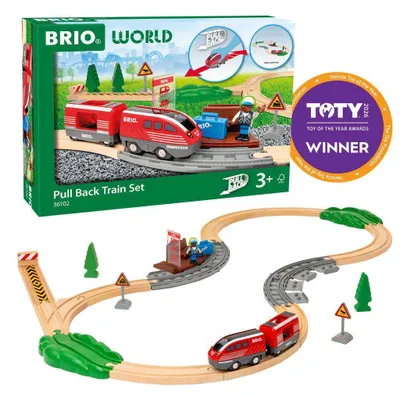 Image de Ravensburger BRIO Coffret de train avec moteur à friction