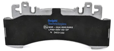 Image de Jeu de plaquettes de frein DELPHI avant, compatibles avec la MERCEDES-BENZ EQE (V295) LP5015EV