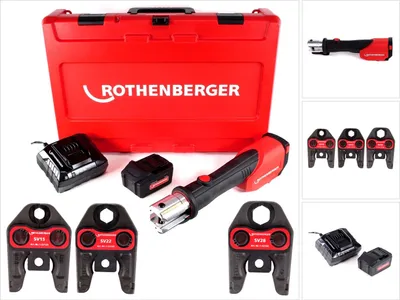Produktbild von Rothenberger ROMAX 4000 Set SV15-22-28mm, 4Ah, EU