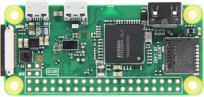 Produktbild von Raspberry Pi Zero W - Jednodeskový počítač