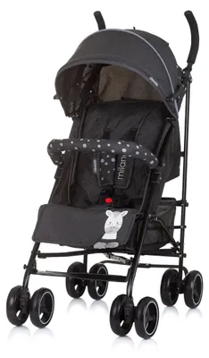 Produktbild von Chipolino Kinderwagen Milano Buggy bis 22 kg, Rückenlehne verstellbar, faltbar schwarz