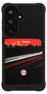 Produktbild von NIVOCASE Hülle für Samsung Galaxy S26  Stoßfeste Handyhülle NIVOmax Case Schwarz FC Bayern München FCB Stadion