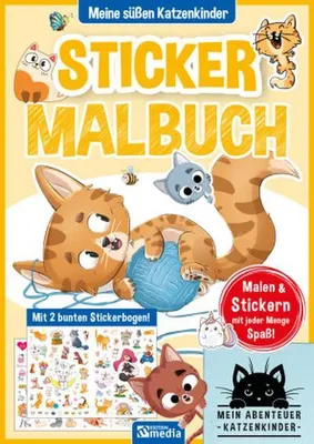 Immagine prodotto di Sticker Malbuch: Katzenkinder