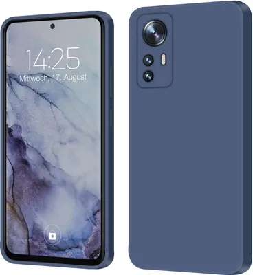Produktbild von Hülle für Xiaomi 12 / 12X Case Cover Bumper Silikon Softgrip Schutzhülle Farbe: Lavendelblau