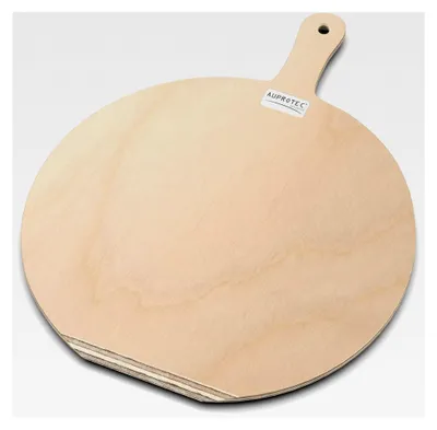Produktbild von Pizzaschaufel aus Holz, Pizzaschieber, Pizzabrett aus Birke, geschliffen, Größe XL 41 cm