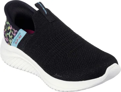 Image de Skechers Kinder Slip-On ULTRA FLEX 3.0 COLORY WILD noir, taille 27,5 (303801L)
