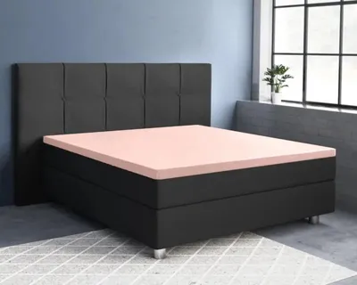 Immagine prodotto di Primaviera Deluxe Topper Satin Spannbettuch Rosa 90 x 220 cm