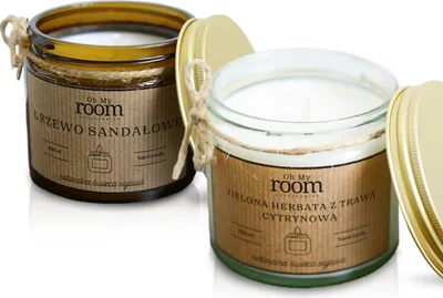 Obrázok produktu pre Sada Sójových Sviečok Boho Natural 2 X 250 Ml