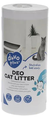 Productafbeelding van Duvo+ Kattenbakverfrisser katoenfris 400g