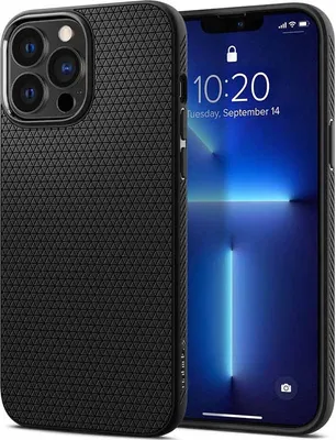 Image de Spigen Liquid Air - étui pour iPhone 13 Pro (noir)