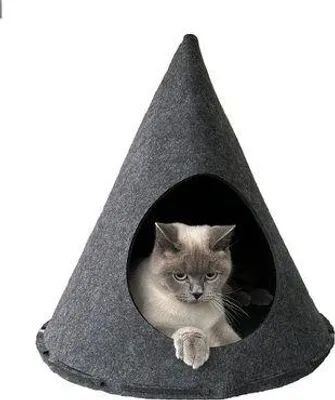 Produktbild von Katzenhaus aus Filz ca. Ø 49 cm x 47 cm