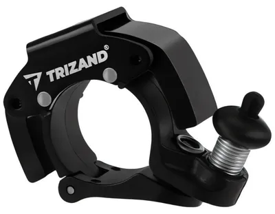 Produktbild von Trizand 27561 Mechanische Fahrradklingel 7,5 x 4,5 x 2 cm, 100 dB, schwarz